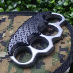 Thickened Metal Knuckle Duster Four Finger Safety Gear – Bild 3