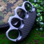 Thickened Metal Knuckle Duster Four Finger Safety Gear – Bild 4
