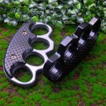 Thickened Metal Knuckle Duster Four Finger Safety Gear – Bild 5