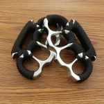 Toughened Solid Steel Knuckle Duster Security Defense Tool - Image 7