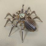 Modern Spider Web Inspired Metal Puzzle - Image 9