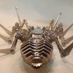 Modern Spider Web Inspired Metal Puzzle - Image 12