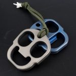 Titanium Knuckle Duster Featuring Multi-Function Bottle Opener for Protection - Imagen 9