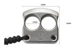 Titanium Knuckle Duster Superior Hardness Defense Tool - Image 24