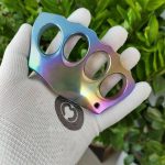 Titanium Alloy Knuckle Duster Defense EDC Tool - Image 2