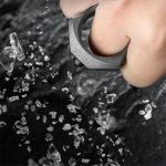 Sleek Titanium Pendant with Single Finger Knuckle Duster Feature - Image 2