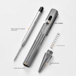 Ink Sentinel Tactical Pen in Titanium for Daily Carry and Protection - Imagen 8