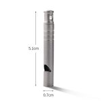 High Decibel Training Whistle Crafted from Durable Titanium - Image 2