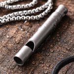 High Decibel Training Whistle Crafted from Durable Titanium