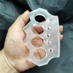 Transparent Self-Defense Knuckle Duster for Enhanced Protection - Image 9
