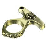 Durable Retro Skull Brass Knuckle Guard EDC Tool - Image 7