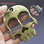 Thickened Weighted Knuckle Duster Two-Finger Self-Defense Gear - Image 9