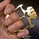 Thickened Weighted Knuckle Duster Two-Finger Self-Defense Gear - Image 10