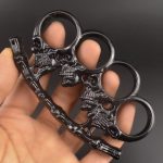 Demon Bone Knuckle Duster with White Design - Image 3