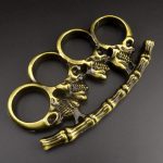 Demon Bone Knuckle Duster with White Design - Image 13