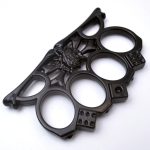 Wolf Head Knuckle Duster Four-Finger Defense Gear - Imagen 6