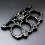 Wolf Head Knuckle Duster Four-Finger Defense Gear - Imagen 7