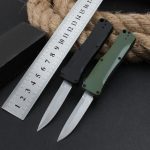 Mini Knife with Zinc Aluminum Handle and Stonewashed Blade for Pocket Use - Image 3