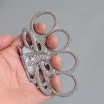 Snake-Inspired Self-Defense Outdoor EDC Knuckle Duster Gear  - Image 6