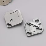 Small Titanium Alloy Keychain Knife Multi Tool