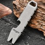 Titanium Multi-Function Pry Bar Tool for EDC and Bottle Opening - Image 3