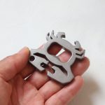 Crab-Shaped Titanium Alloy Knuckle Duster EDC Tool with Bottle Opener