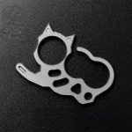 Titanium MT-03 Cat Shaped Knuckle Duster