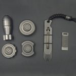 Titanium Work Tool Wrench and Pry Bar