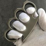 The King Stonewashed Steel Classic Knuckle Duster Gear - Image 5