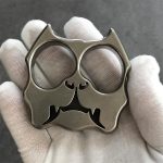 TC21 Titanium Dog Face Knuckle Duster for Self Defense - Image 3