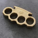 Mini Skull Classic Brass Knuckle Duster - Image 3