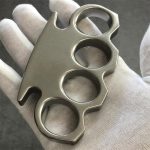 The King Stonewashed Steel Classic Knuckle Duster Gear Tool – Bild 6