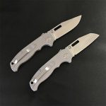 Folding Survival Knife with Titanium Alloy Handle for Camping - Imagen 11