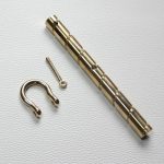 Brass Self-defense Stick with Durable Horseshoe Design for EDC Tools - Image 3