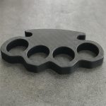 Lightweight Classic Carbon Fiber Tool Knuckle Duster - Imagen 4