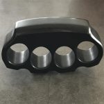 Thick Bakelite Knuckle Duster Impact Tool for Personal Safety and Window Breaking - Imagen 2