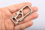 Titanium Key Ring Multi-Tool Carabiner Outdoor Gear - Imagen 11