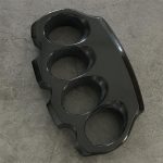 Thick Bakelite Knuckle Duster Impact Tool for Personal Safety and Window Breaking - Imagen 8