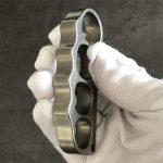 Solid Core Titanium Pea Knuckle Duster for Everyday Self-Defense - Imagen 5