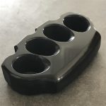 Thick Bakelite Knuckle Duster Impact Tool for Personal Safety and Window Breaking - Imagen 10