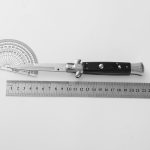 Outdoor Folding Knife 7Cr13Mov Resin Painted Wood Pocket Knives - Image 6