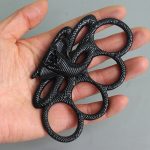 Snake-Inspired Self-Defense Outdoor EDC Knuckle Duster Gear  - Image 4