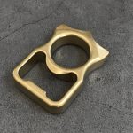 Multi-Purpose Brass Knuckle Duster for Bottle Opening and Emergency Escape - Image 3