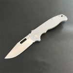Folding Survival Knife with Titanium Alloy Handle for Camping - Imagen 2