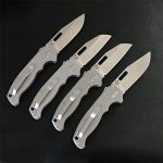 Folding Survival Knife with Titanium Alloy Handle for Camping - Imagen 5