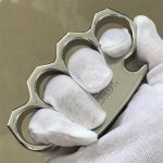 The King GODEDC Glossy Classic Steel Knuckle Duster for Defense - Imagen 14