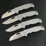 Folding Survival Knife with Titanium Alloy Handle for Camping - Imagen 6