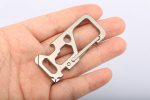 Titanium Key Ring Multi-Tool Carabiner Outdoor Gear - Imagen 12
