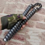 High-Speed Steel Threaded Defense Stick with Secure Grip – Bild 7