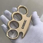 Mirror Sheen GODEDC Brass Knuckle Duster